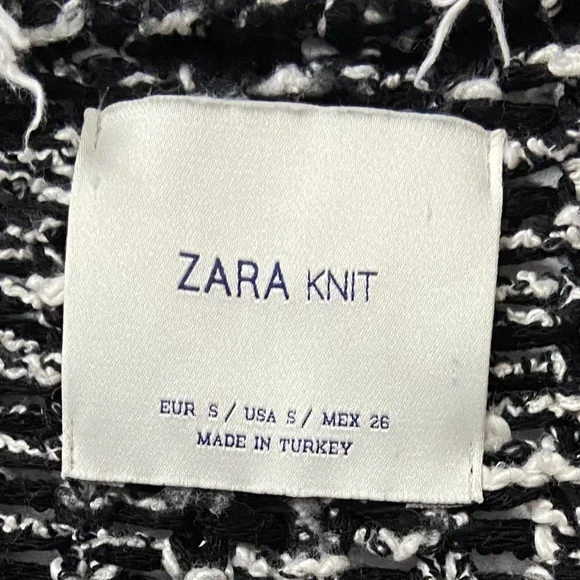 Zara Knit Open Sweater Jacket - Picture 4 of 6